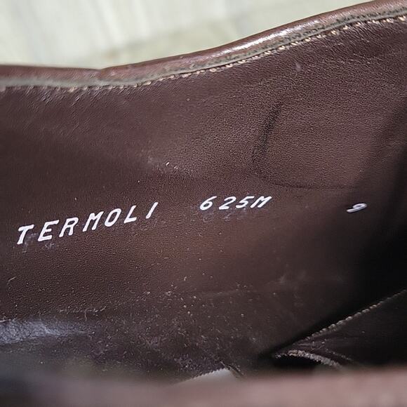 Mezlan Termoli Brown and Tan Leather Lace Up Oxfords Mens Size 9 main image 11